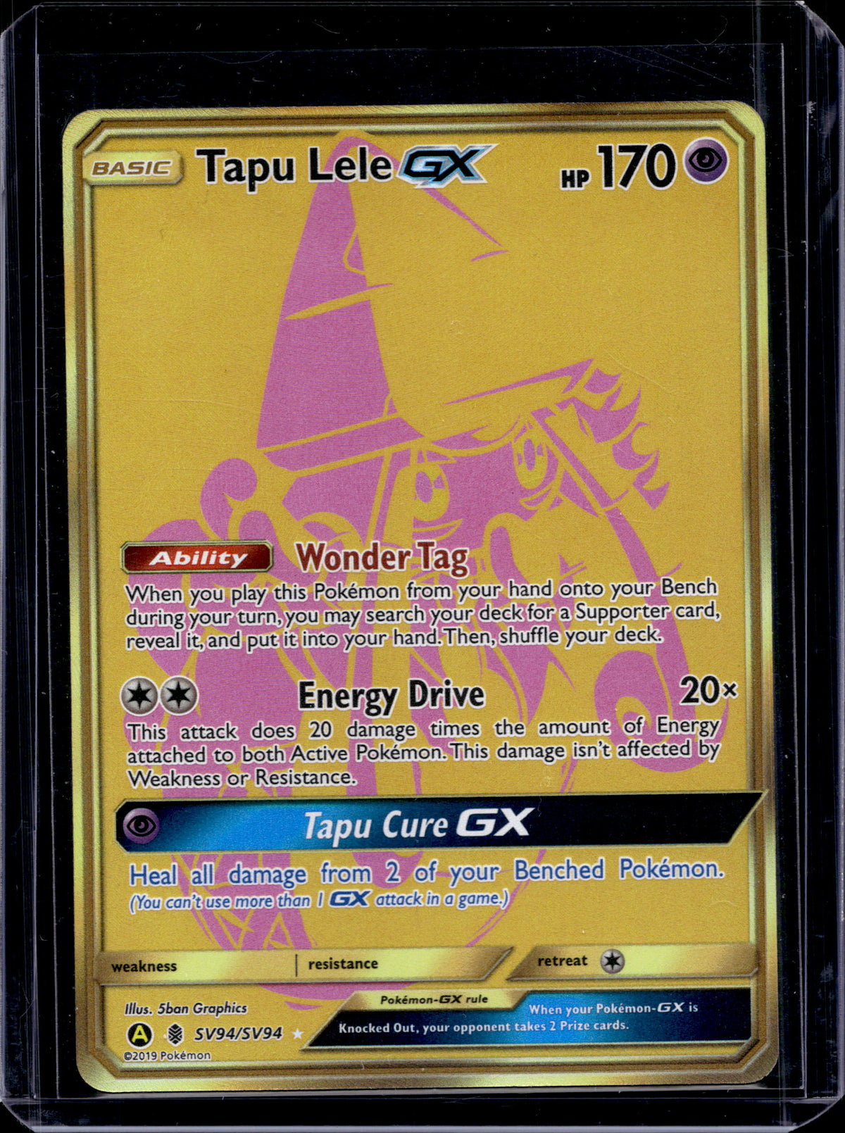 Tapu Lele GX SV94/SV94 Raw