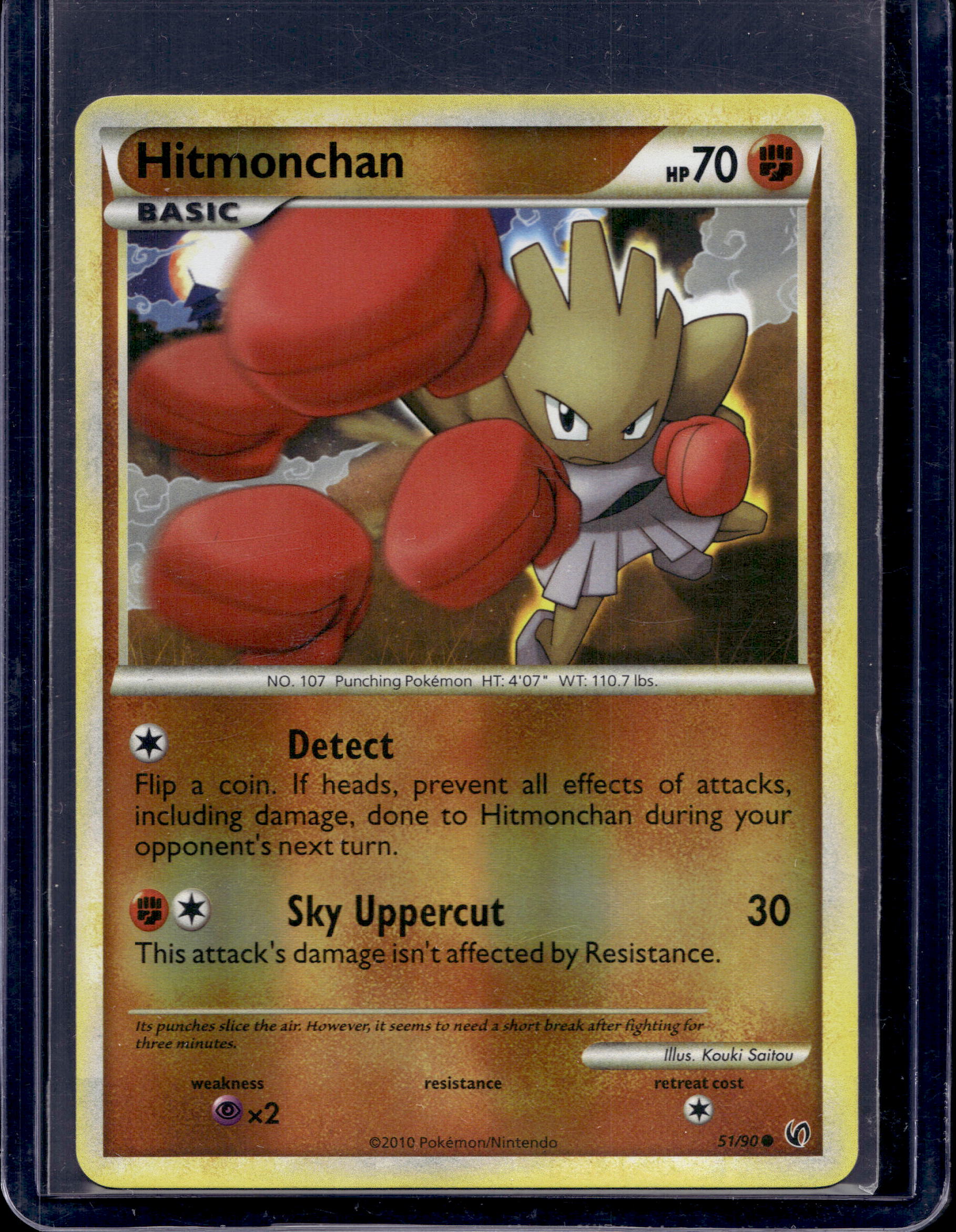 Hitmonchan 51/90 Raw RookieLegends