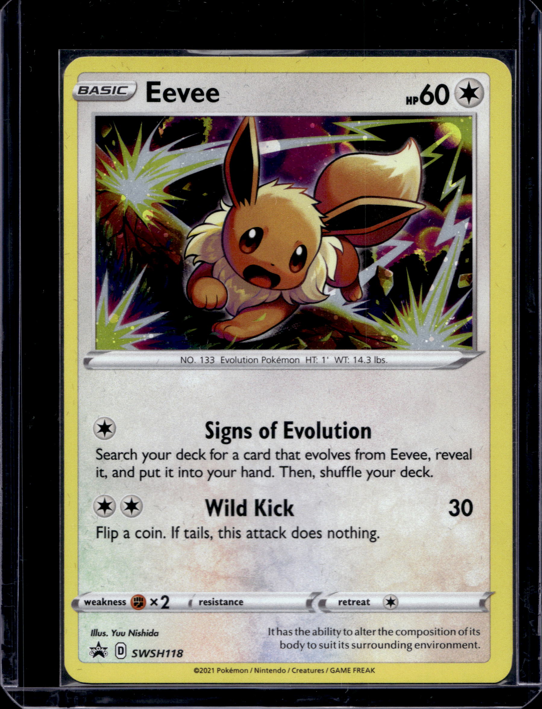 Eevee SWSH118 Raw RookieLegends