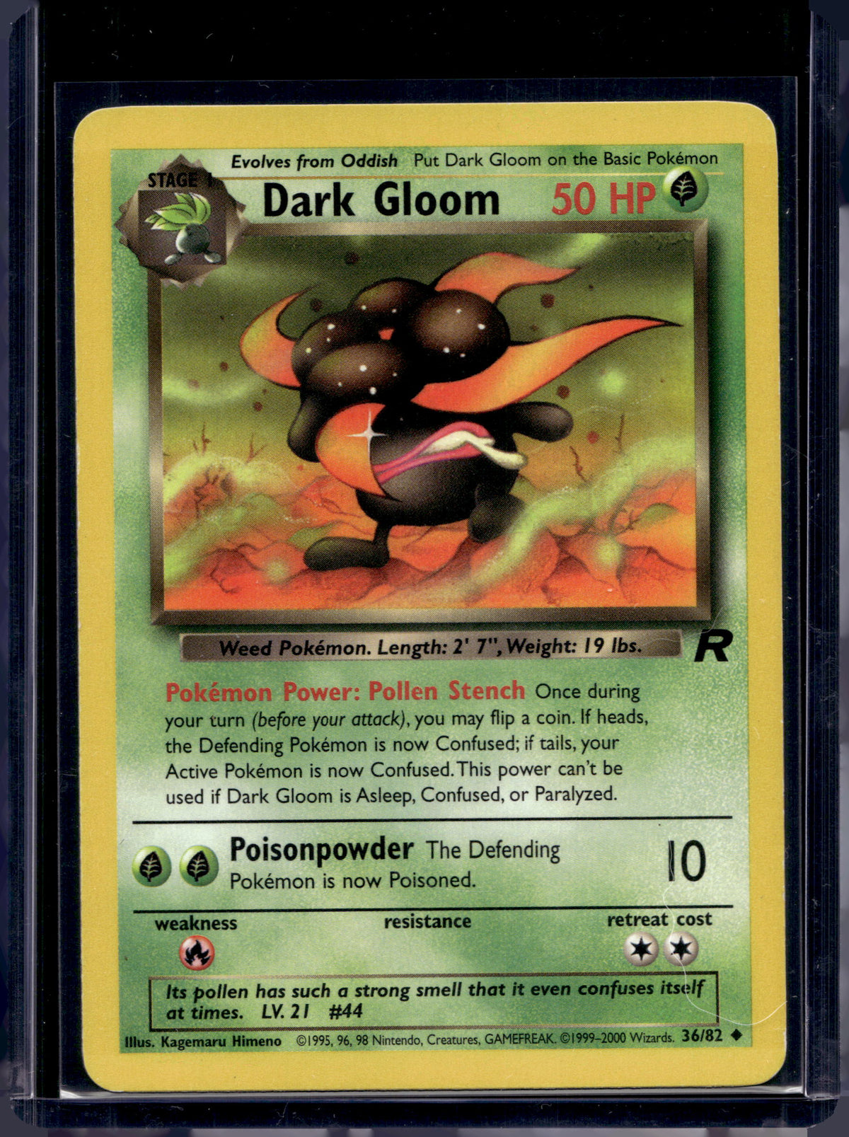 Dark Gloom (Team Rocket's - Unlimited) 36/82 Raw