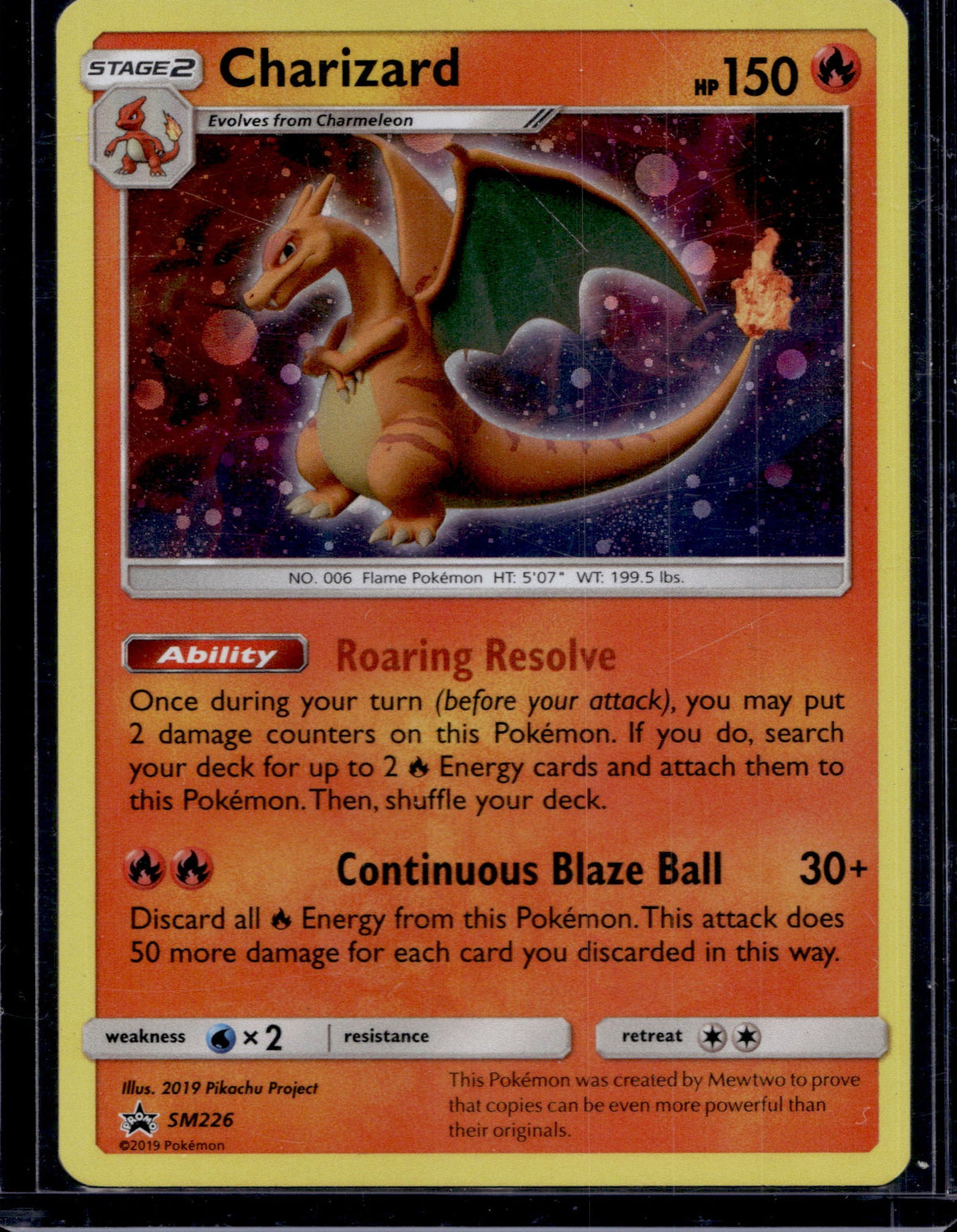 Charizard SM226 Raw