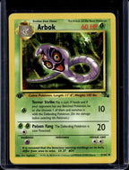 Arbok (Fossil - 1St Edition) 31/62 Raw
