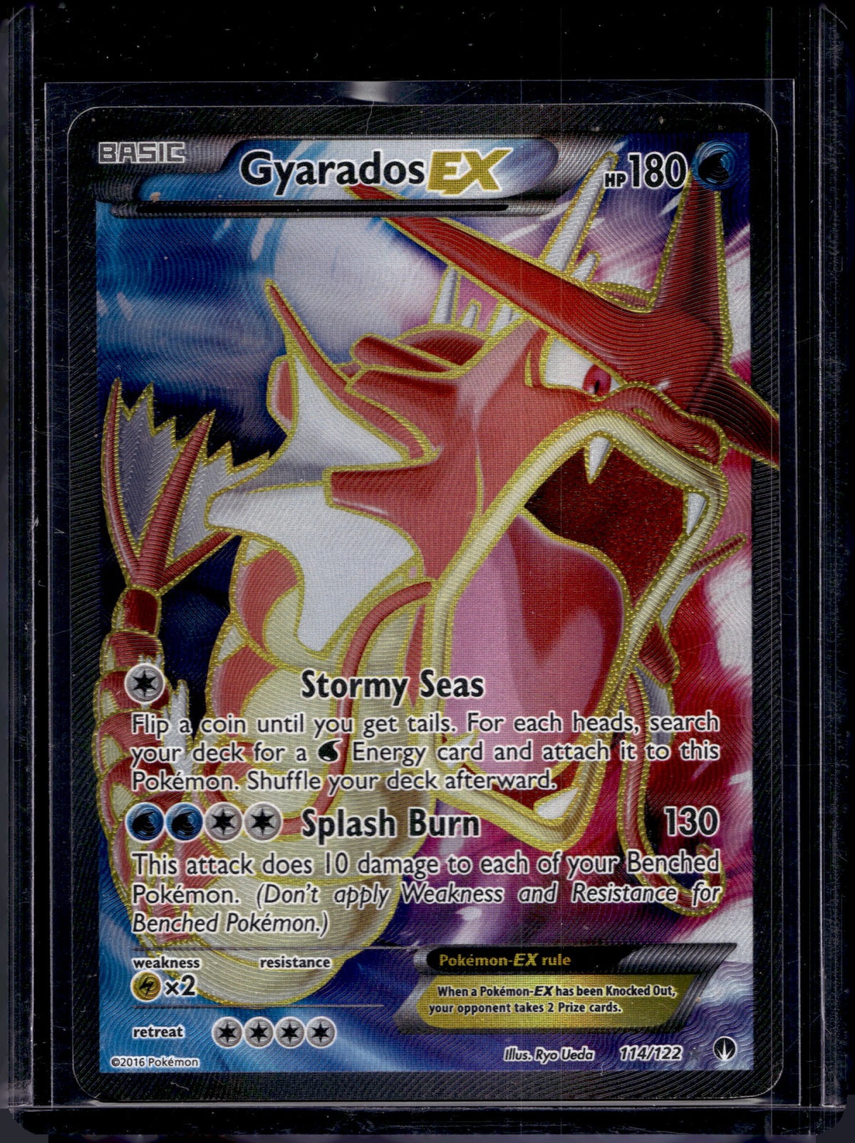 Gyarados EX 114/122 Raw RookieLegends