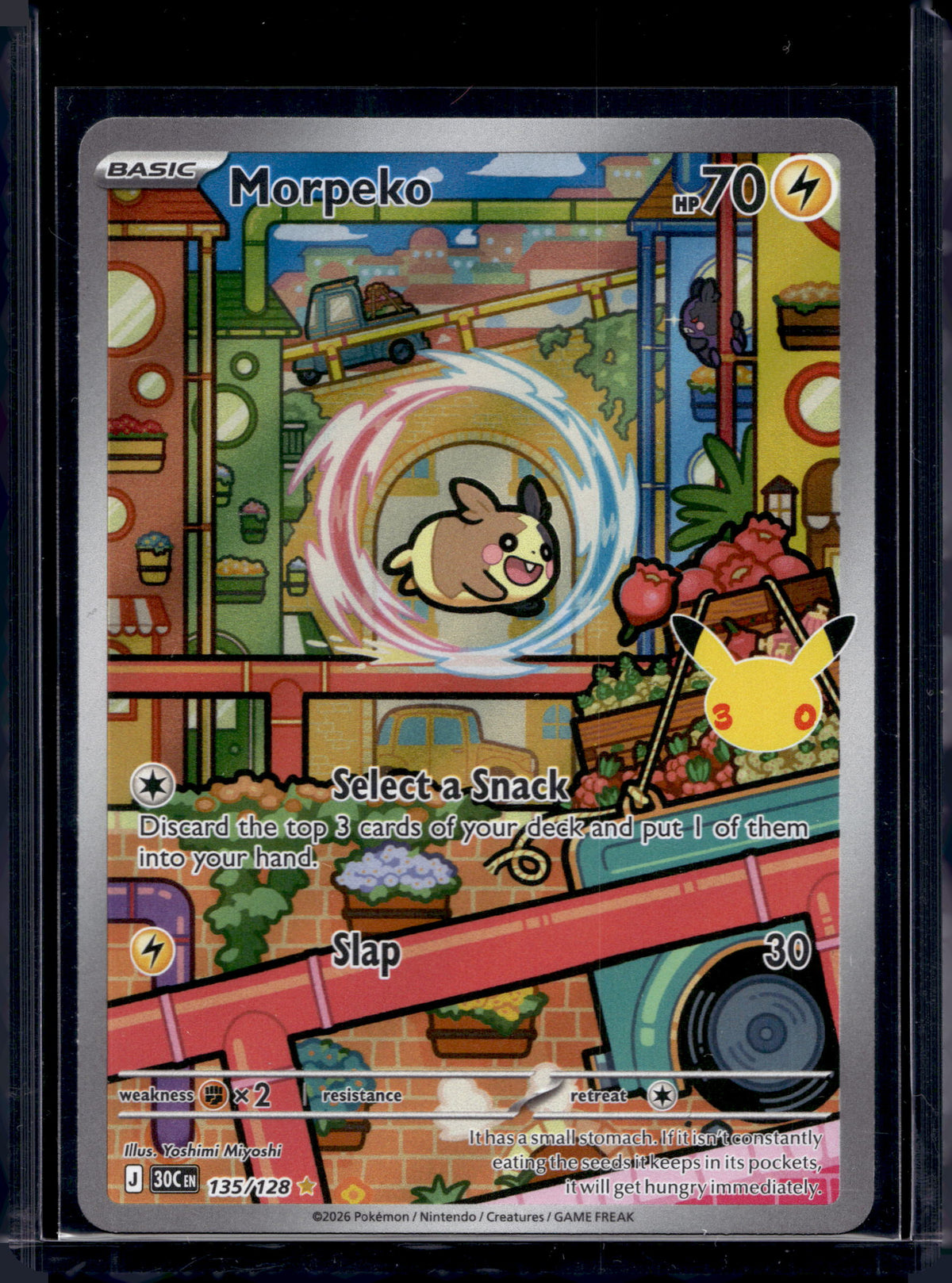Morpeko (30th Anniversary) 135/128 Raw