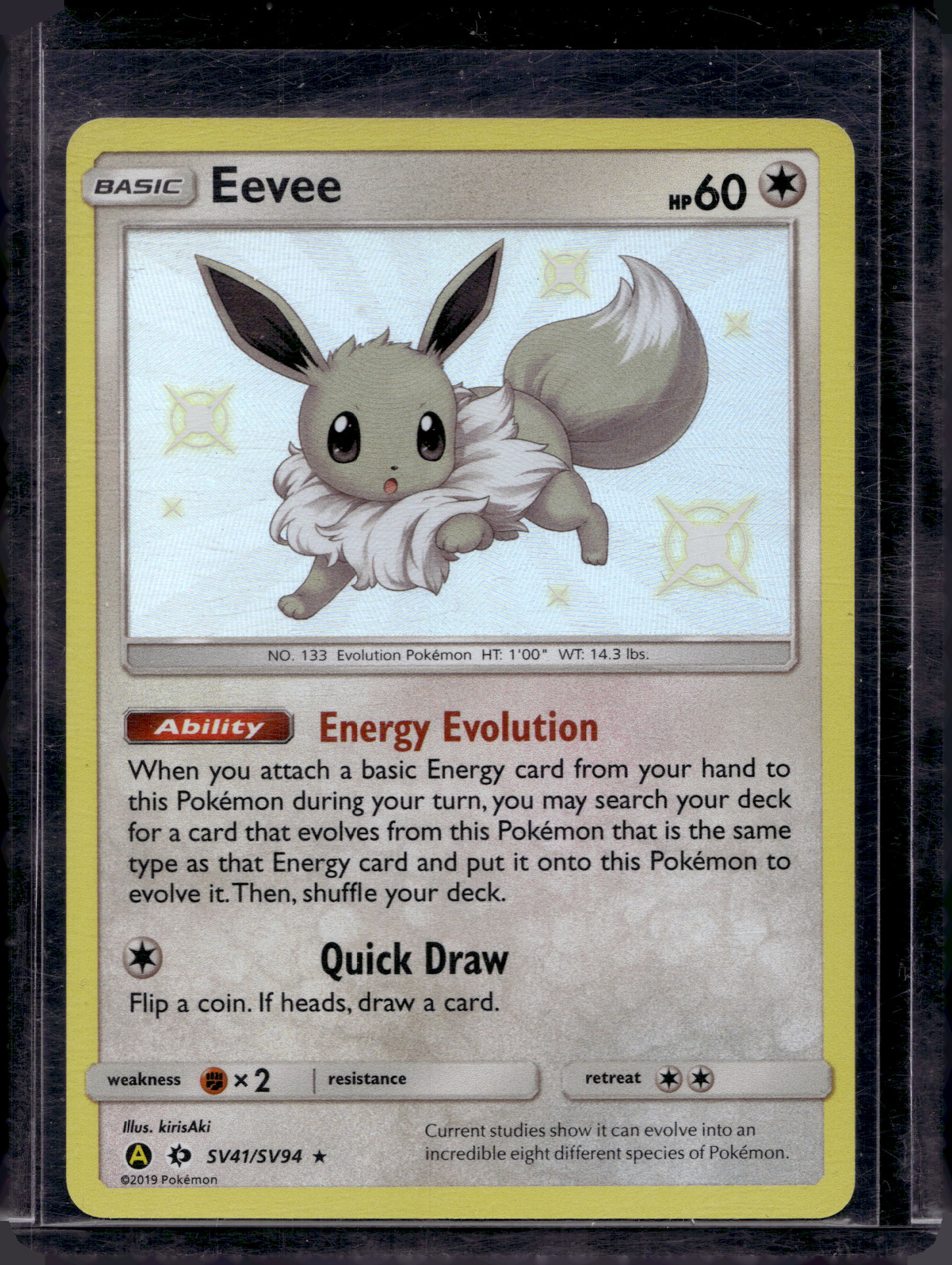 Eevee SV41/SV94 Raw RookieLegends