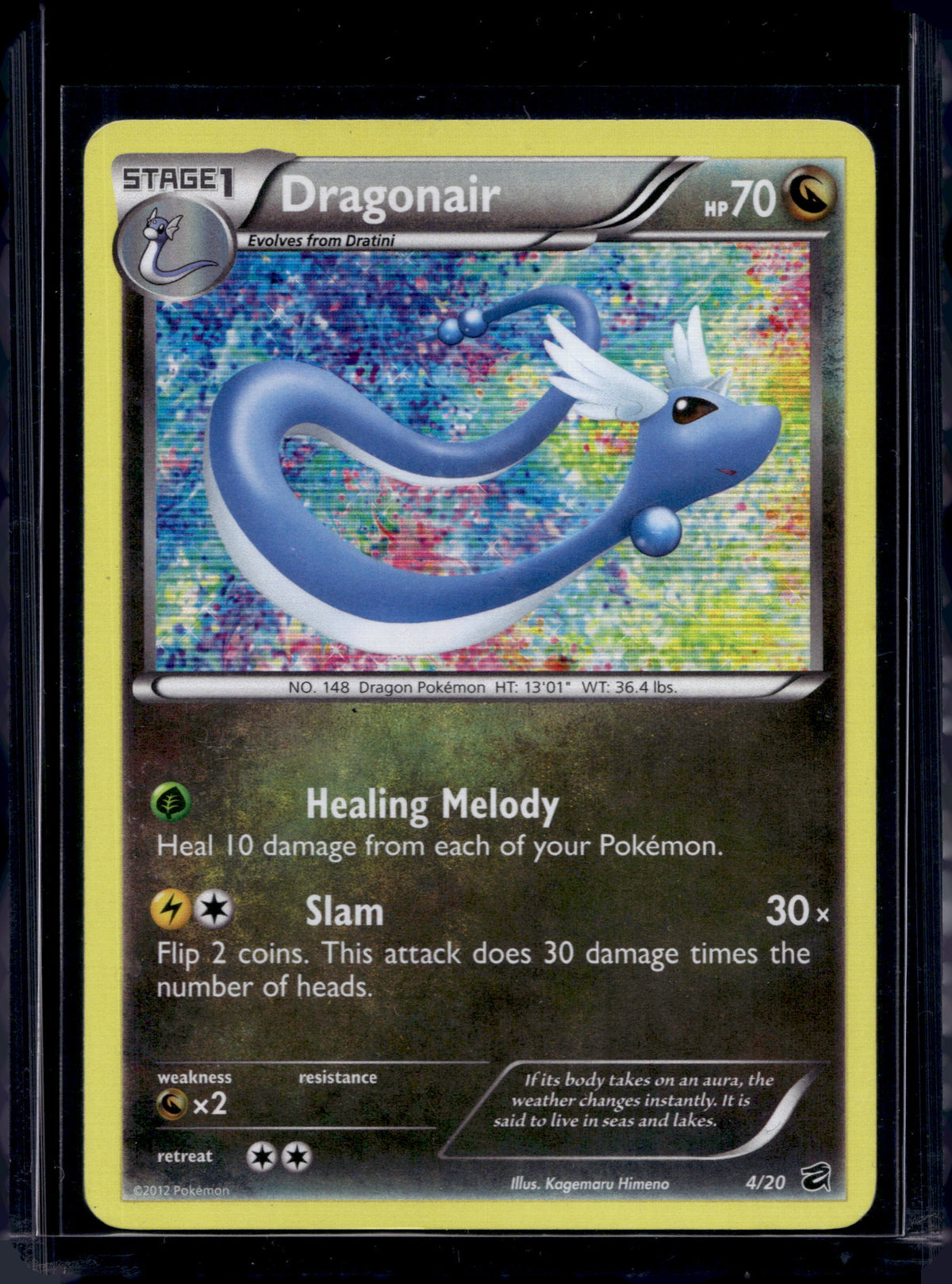 Dragonair - Holofoil - 4/20 Raw