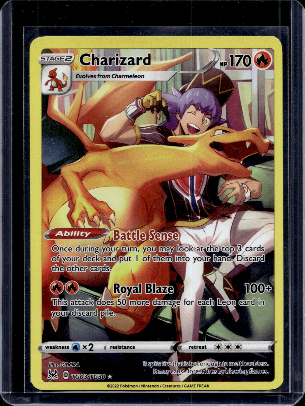 Charizard TG03/TG30 Raw