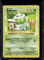 Bulbasaur (Base Set - Shadowless - Common) 44/102 Raw