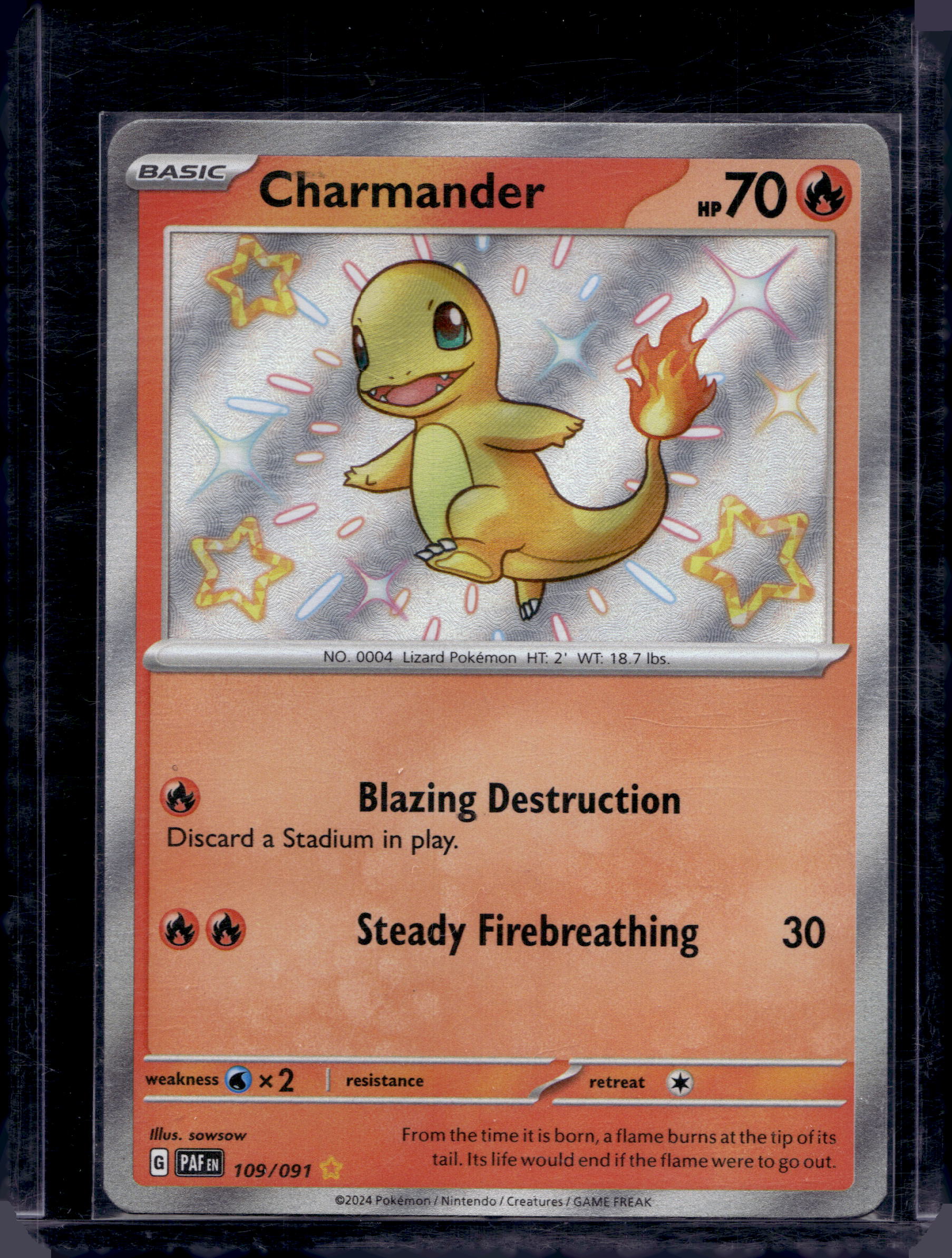 Charmander 109/091 Raw RookieLegends