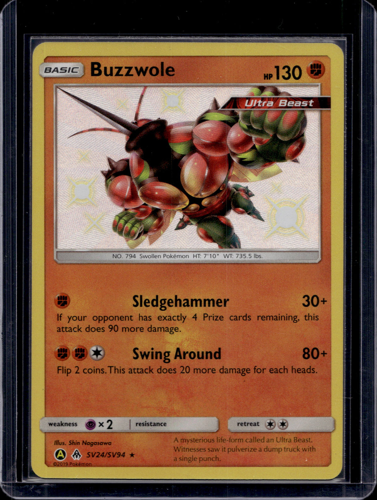 Buzzwole SV24/SV94 Raw