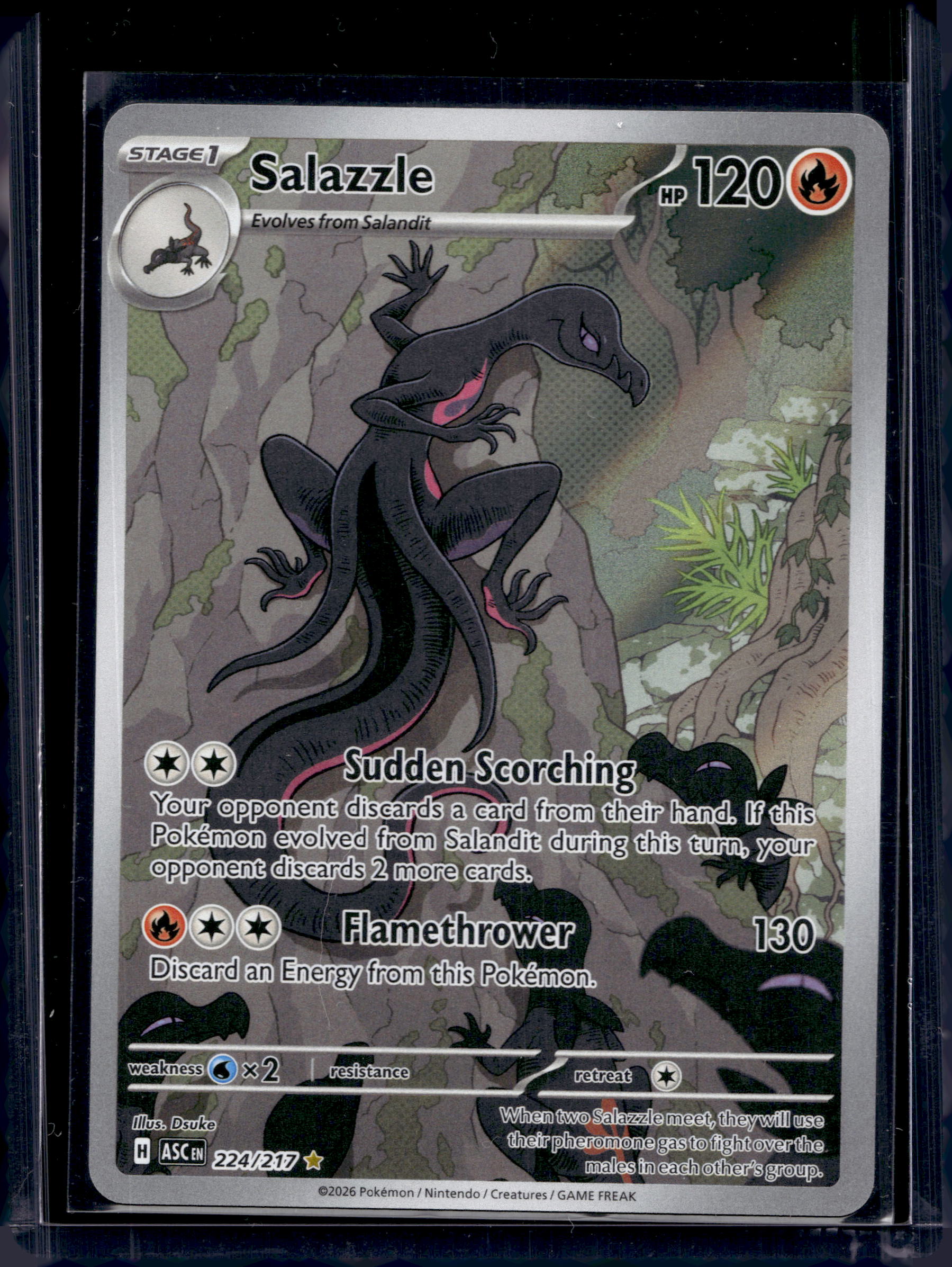 Salazzle 224/217 Raw RookieLegends