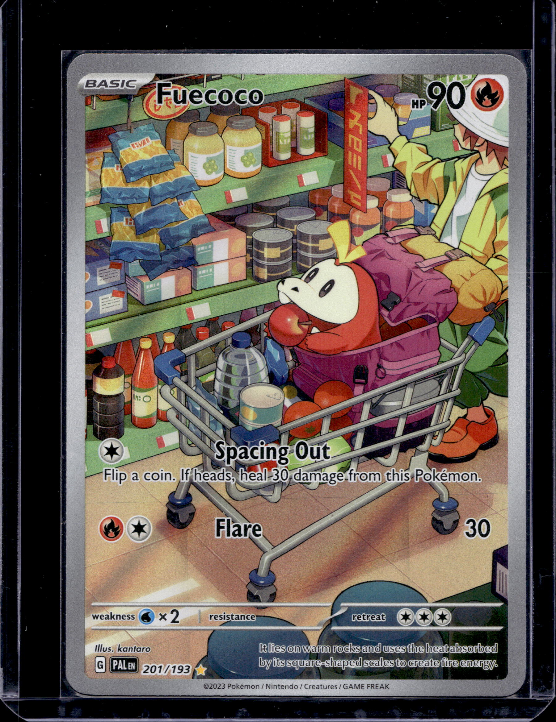 Fuecoco 201/193 Raw RookieLegends