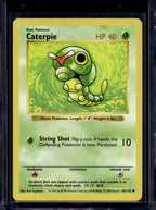 Caterpie (Base Set - Shadowless - Common) 45/102 Raw
