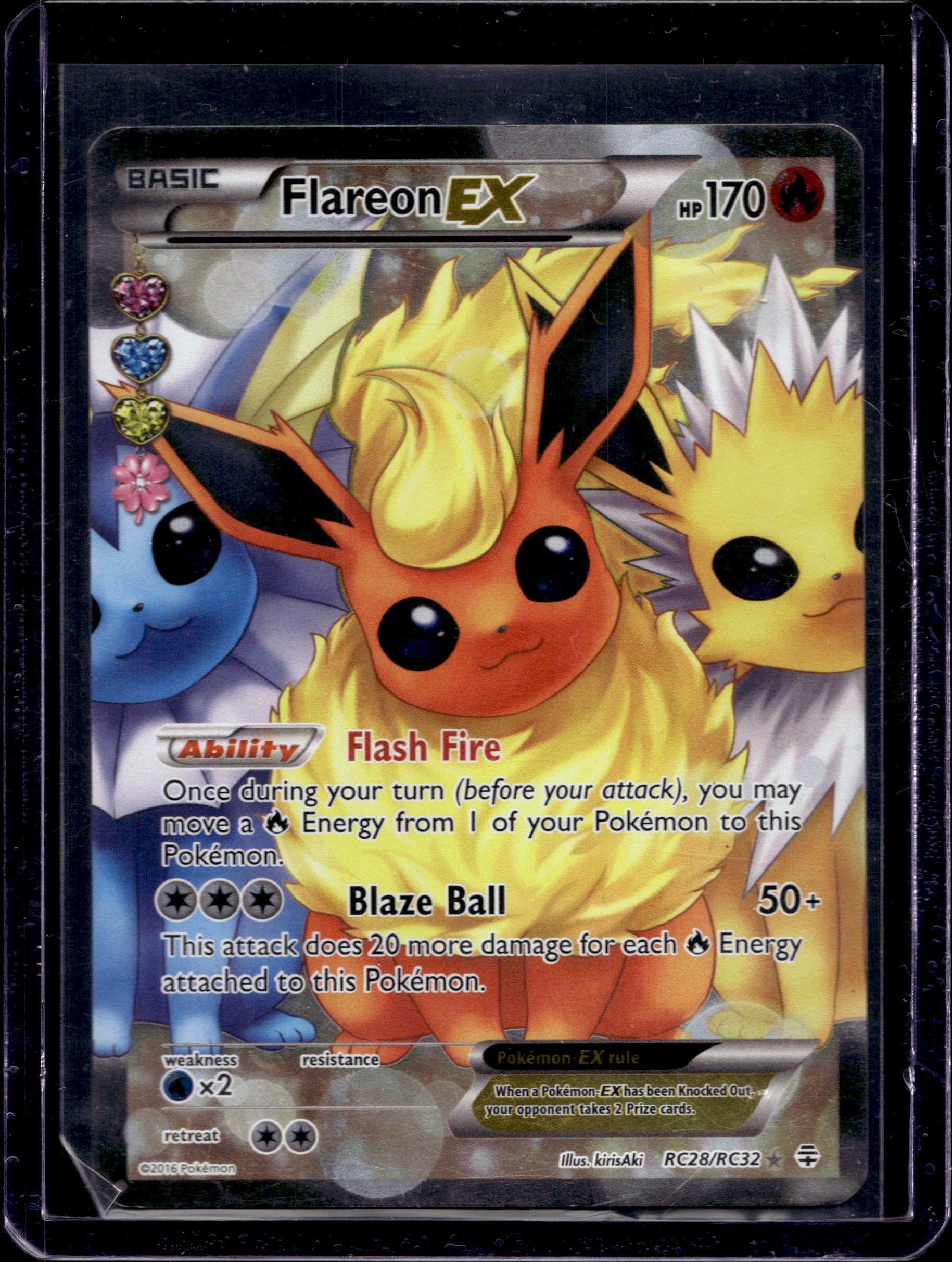 Flareon Ex RC28/RC32 Raw RookieLegends