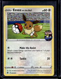 Eevee on the Ball (Pokemon Futsal) 002/005 Raw - RookieLegends