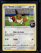 Eevee on the Ball (Pokemon Futsal) 002/005 Raw - RookieLegends