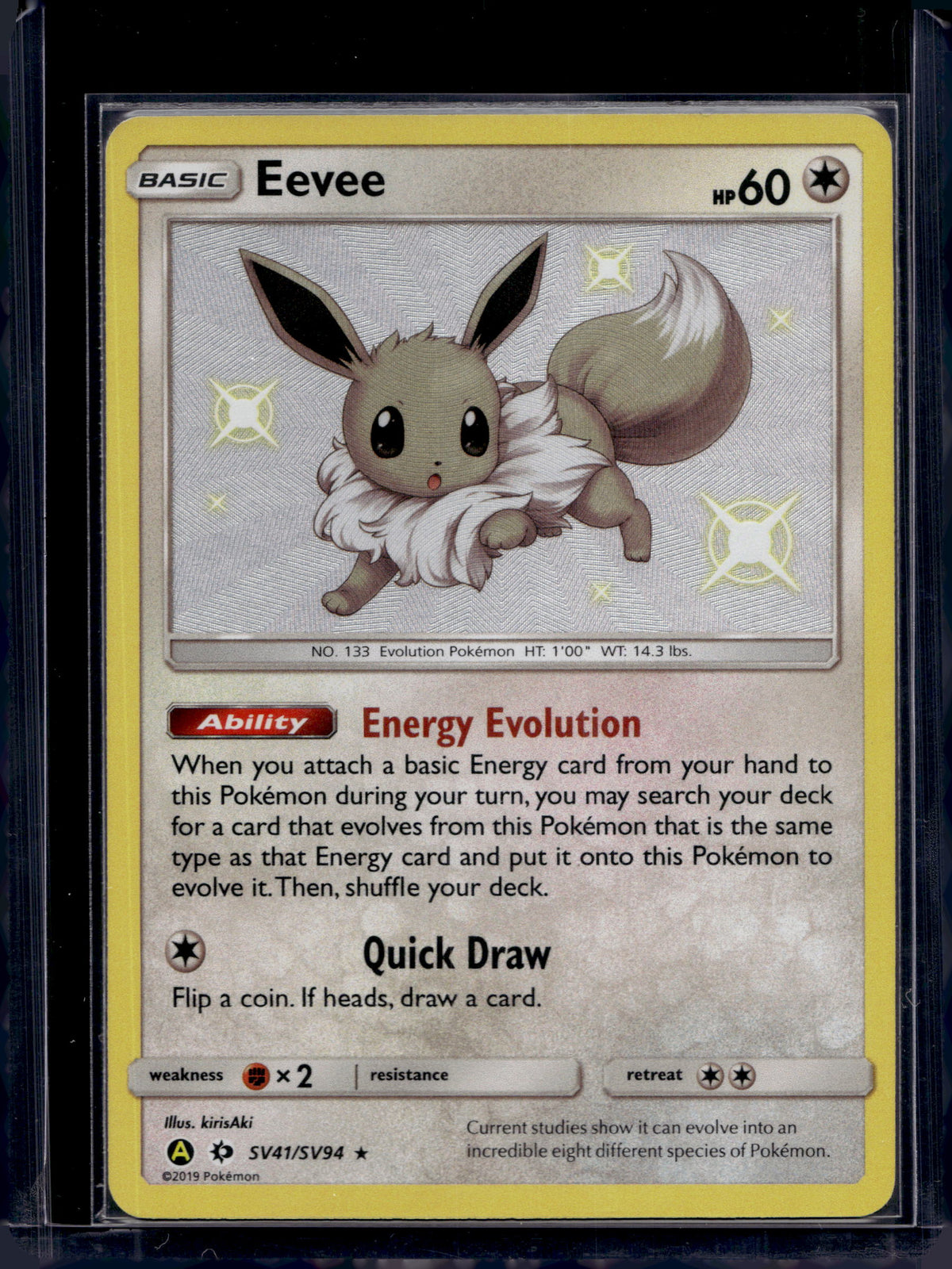 Eevee SV41/SV94 Raw