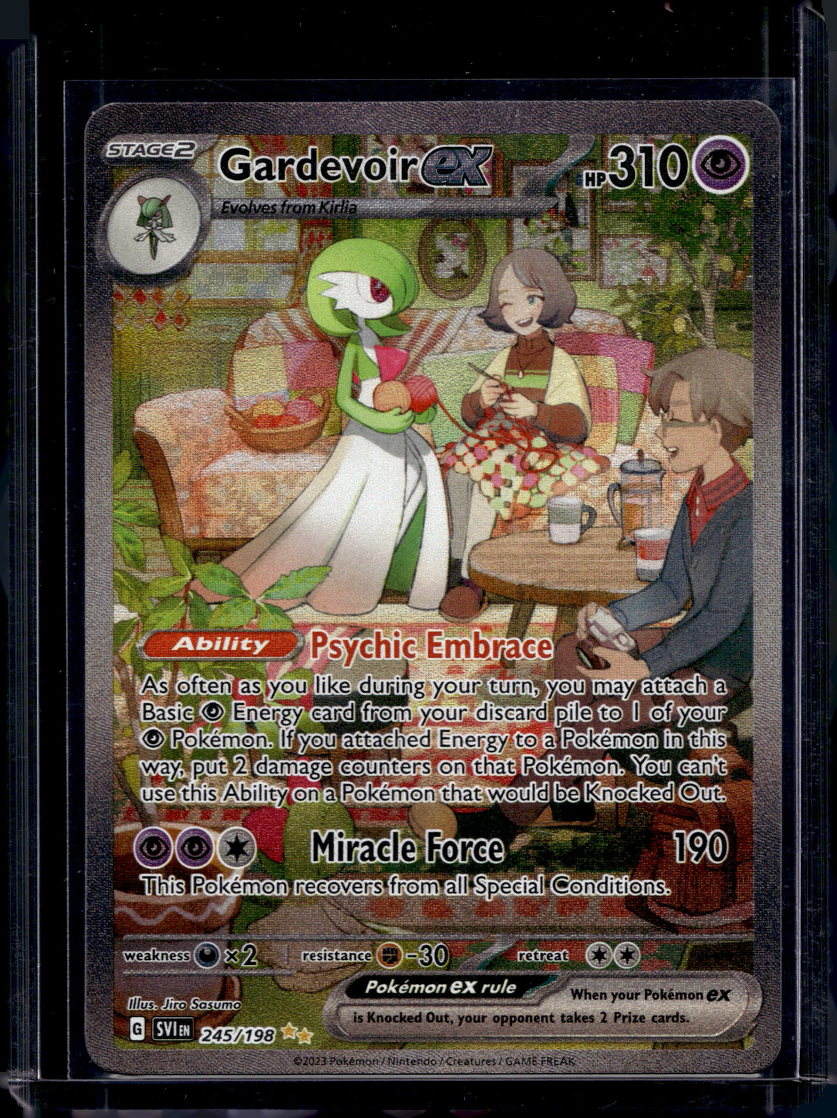 Gardevoir ex 245/198 Raw