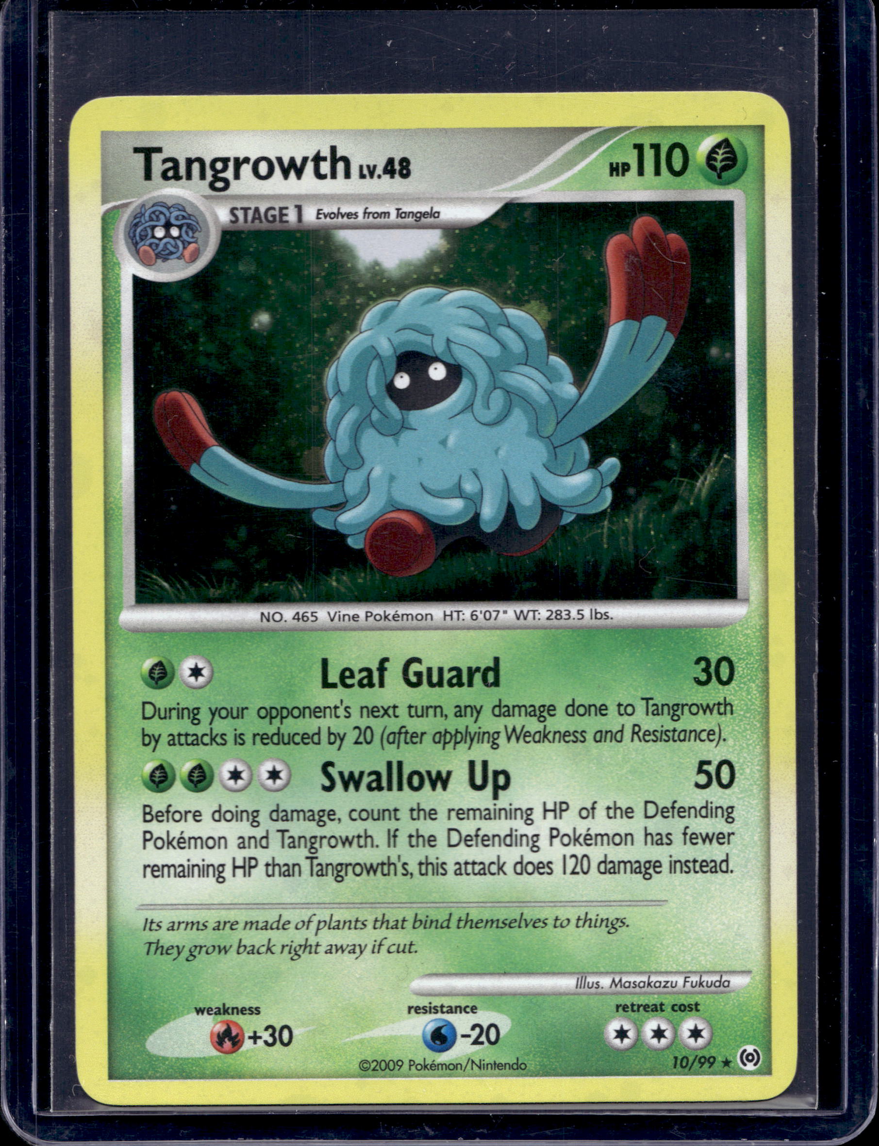 Tangrowth 10/99 Raw RookieLegends