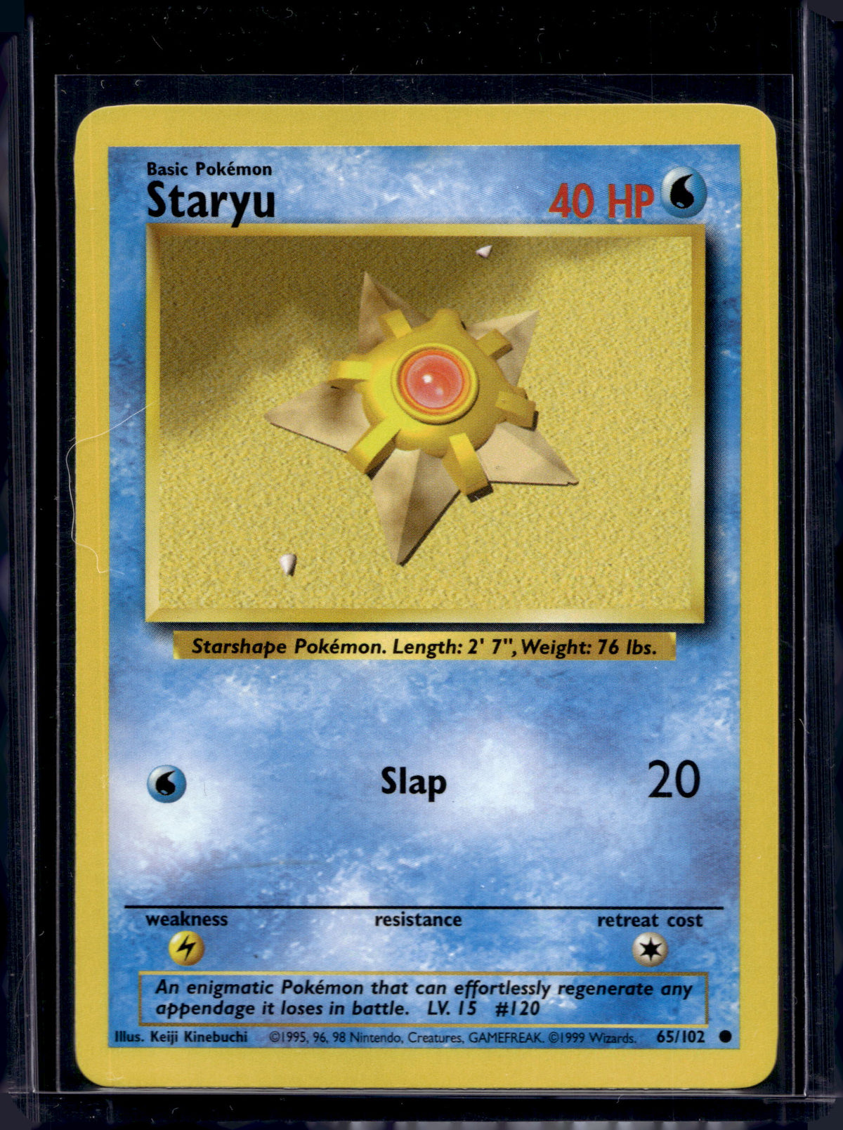 Staryu (Base Set - Unlimited) 65/102 Raw