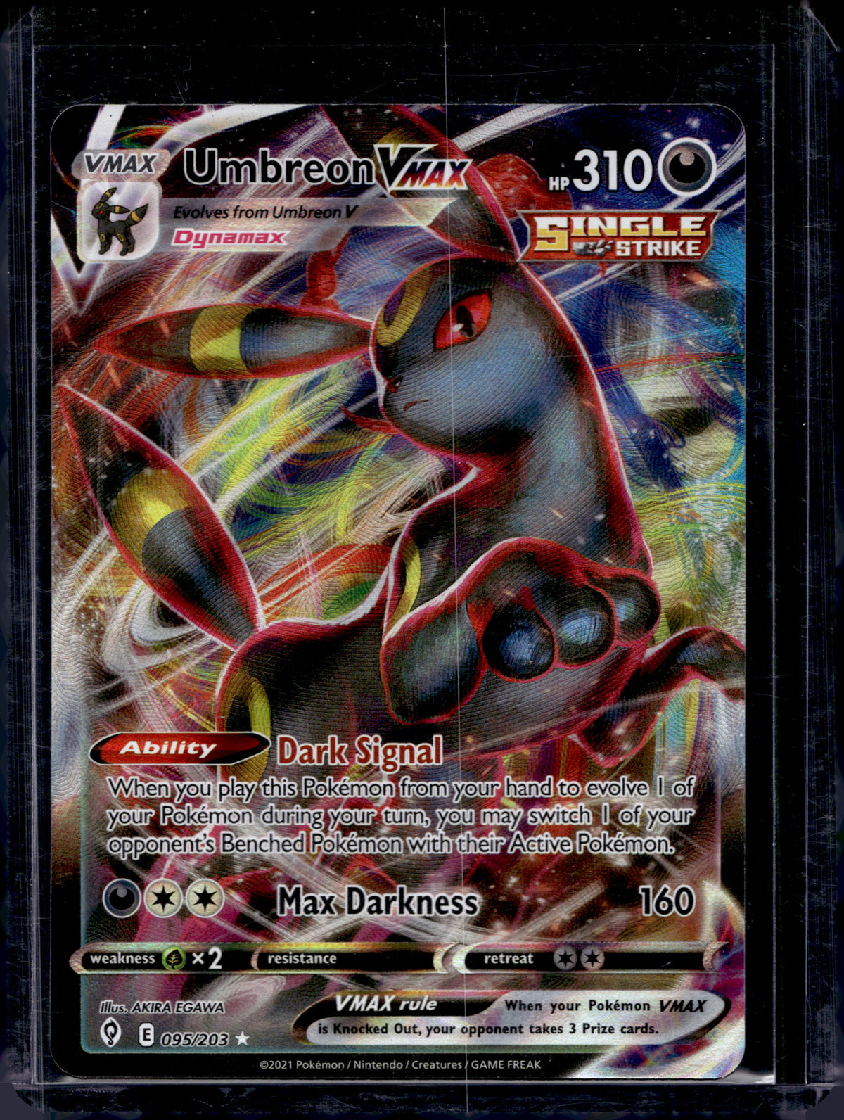 Umbreon VMAX 095/203 Raw