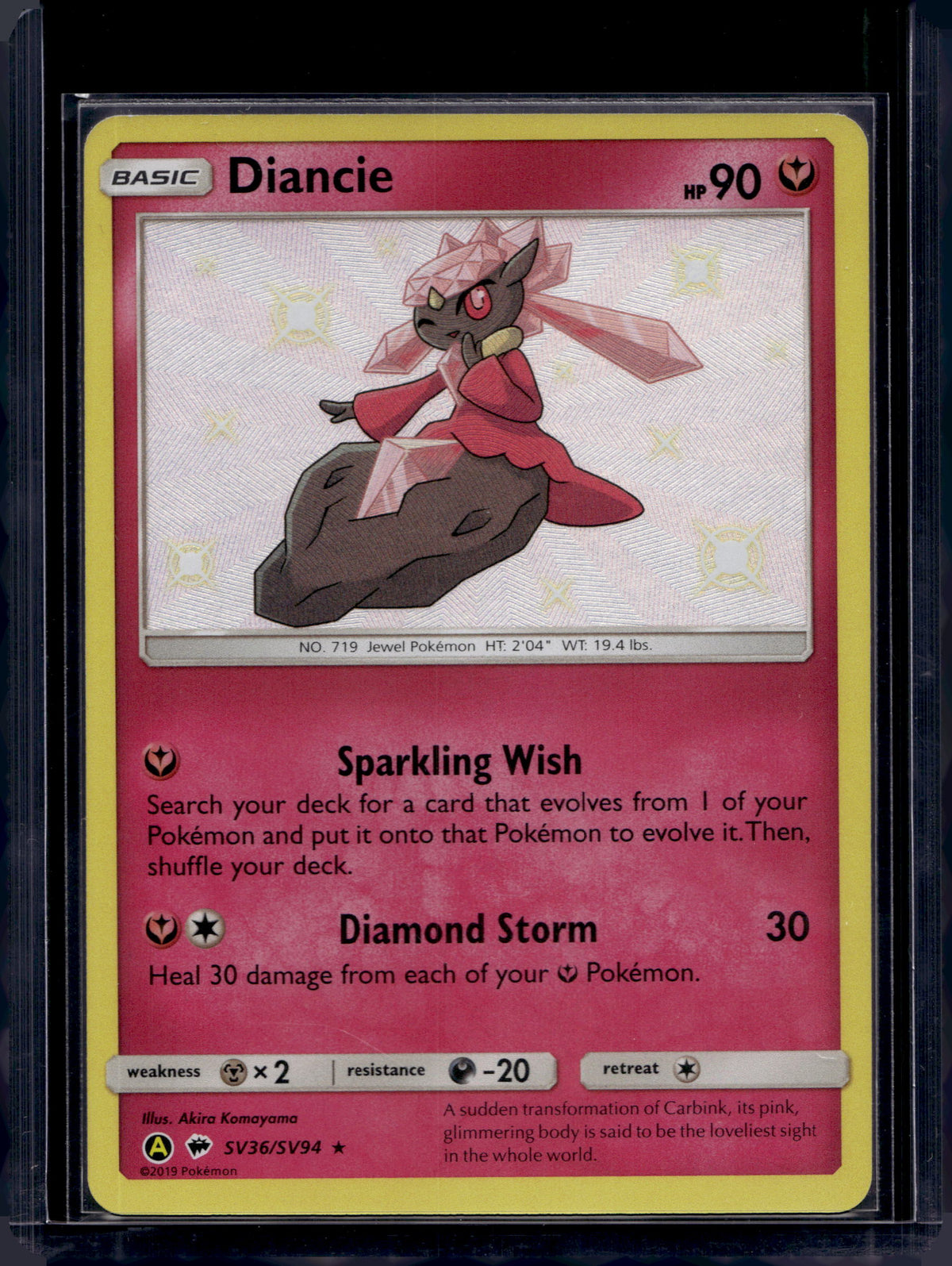 Diancie SV36/SV94 Raw