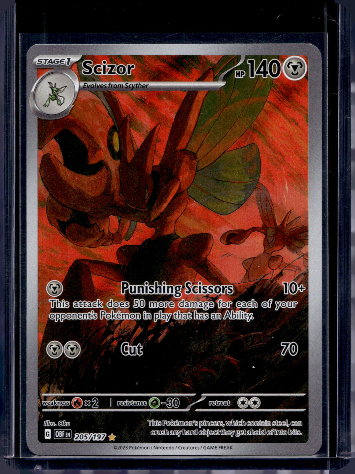 Scizor 205/197 Raw