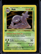 Muk (Fossil - 1St Edition - Holofoil) 13/62 Raw