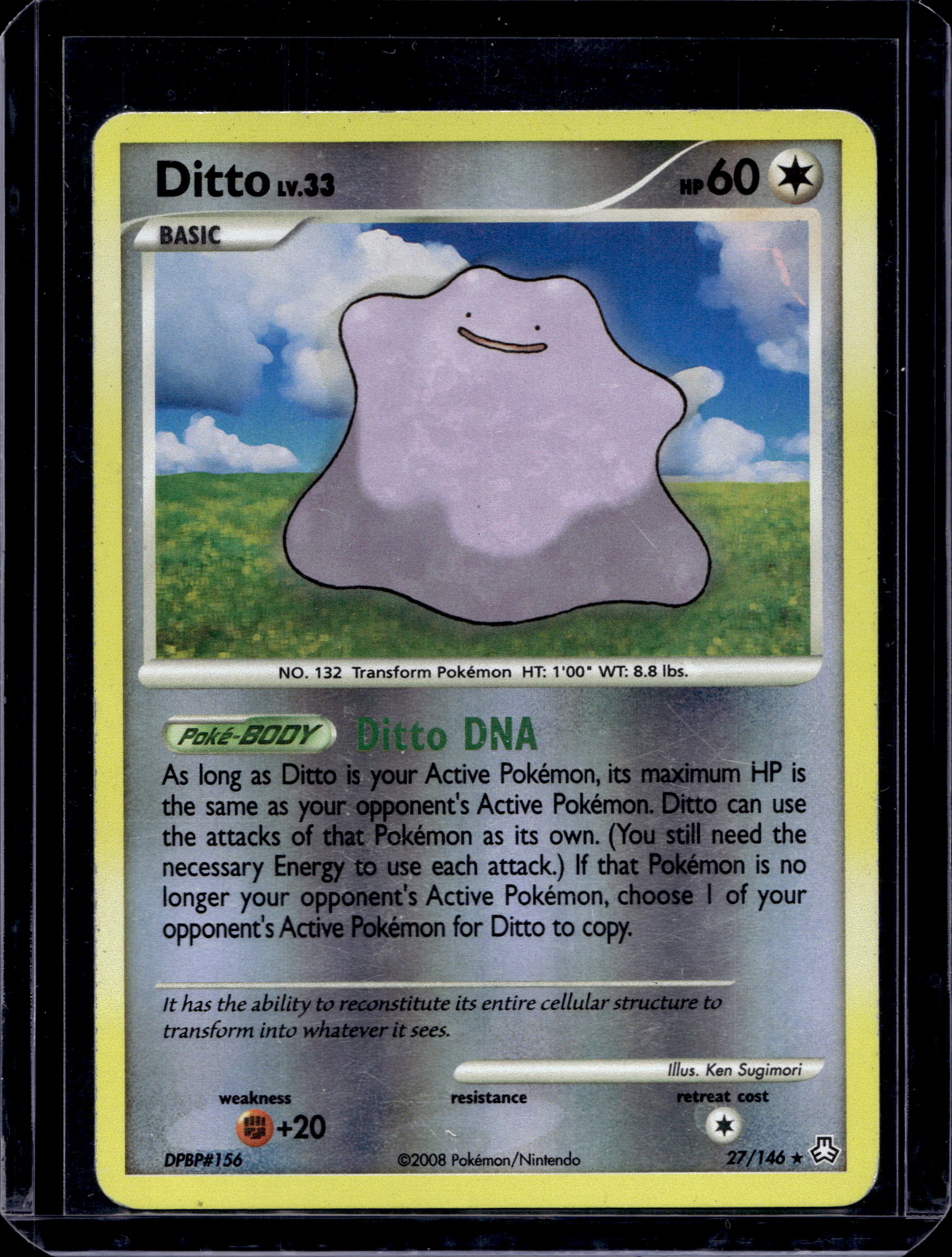 Ditto 27/146 Raw RookieLegends