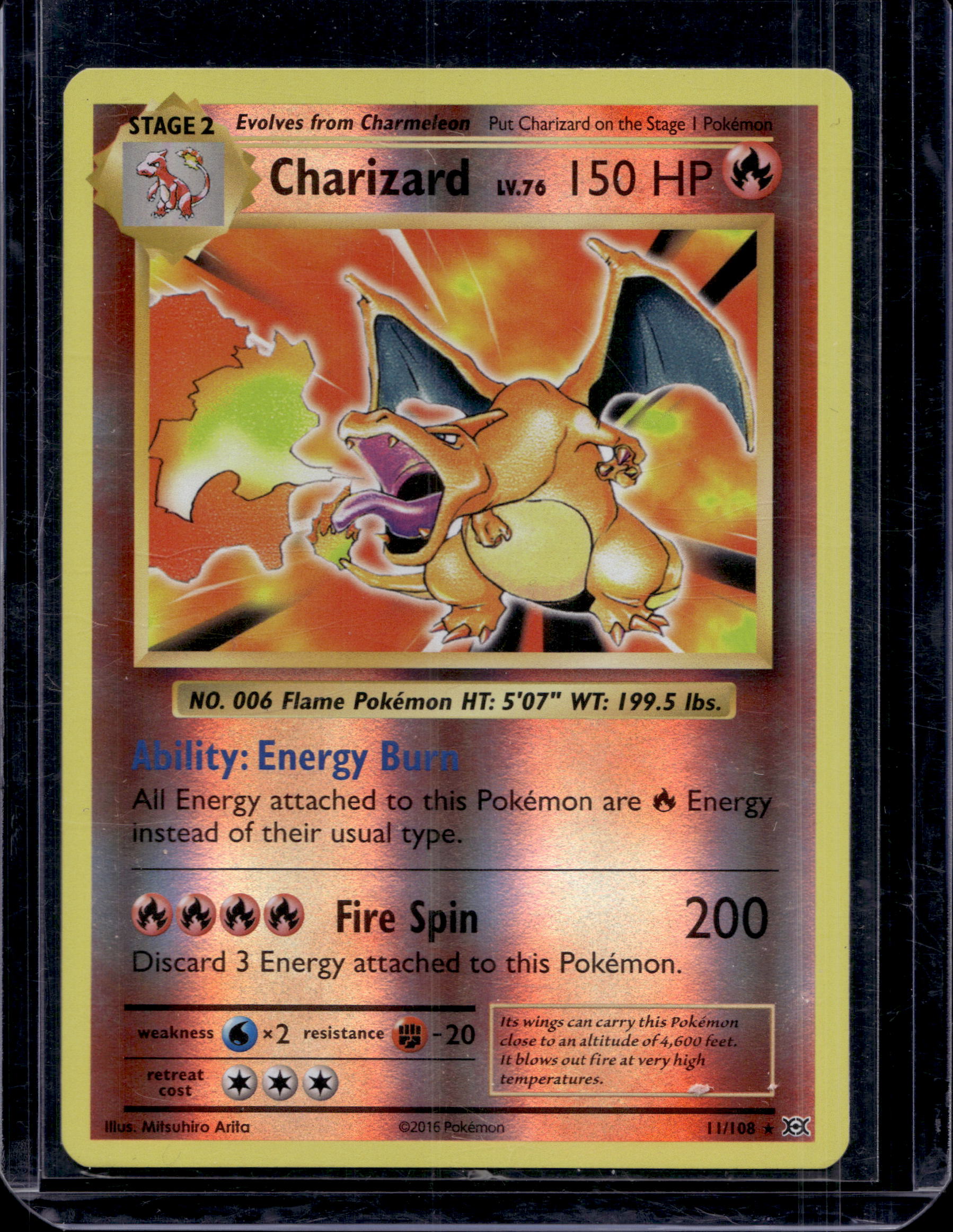 Charizard 11/118 Raw