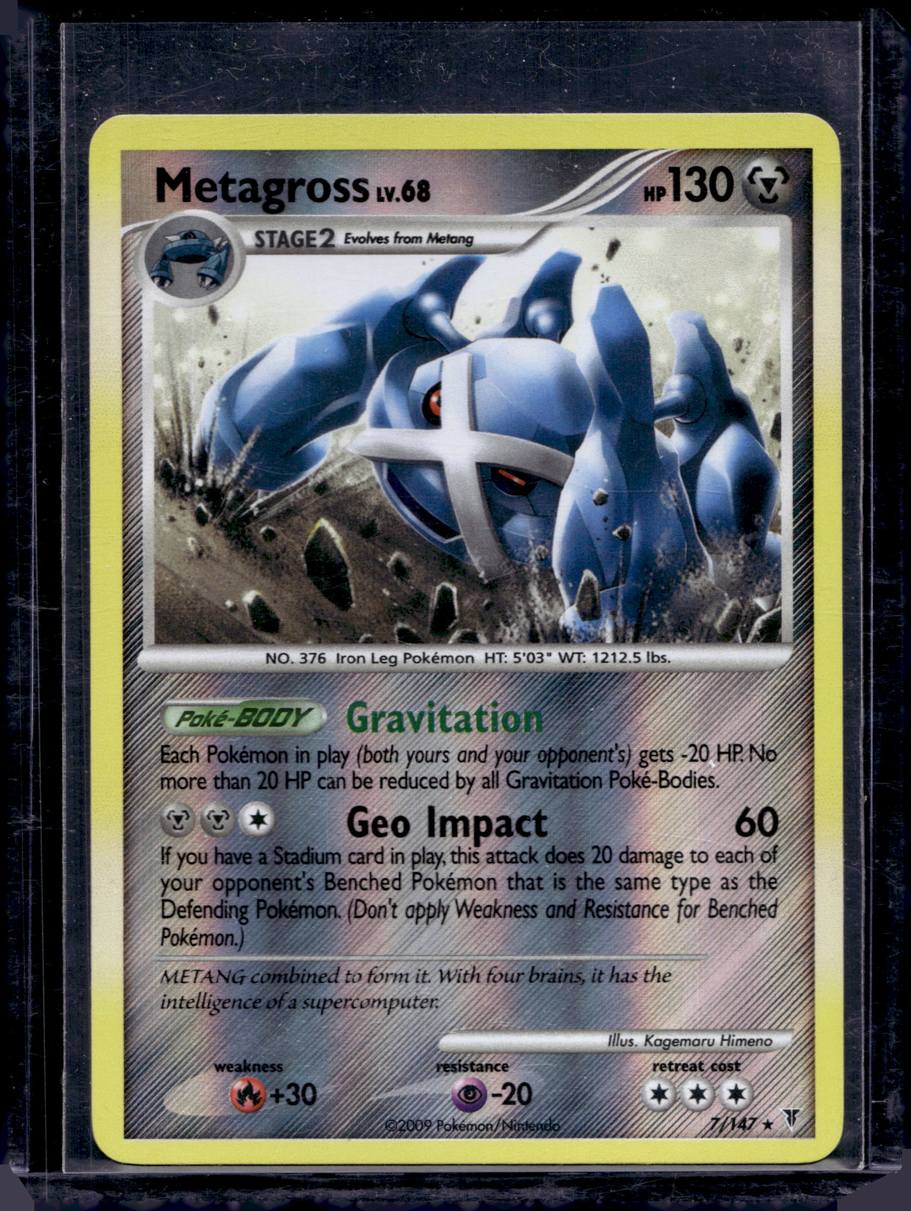 Metagross 7/147 Raw RookieLegends