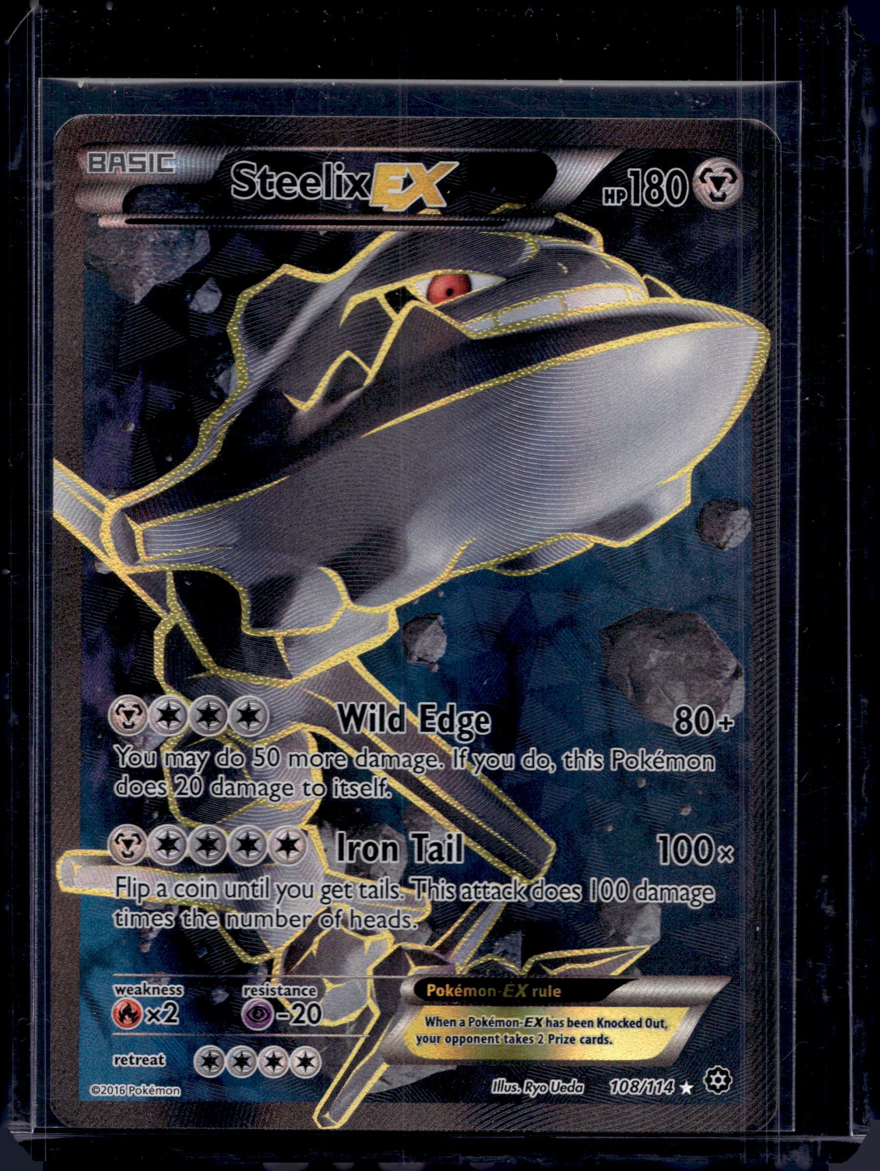 Steelix EX 108/114 Raw