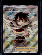 Zinnia's Resolve (Full Art) 203/203 Raw