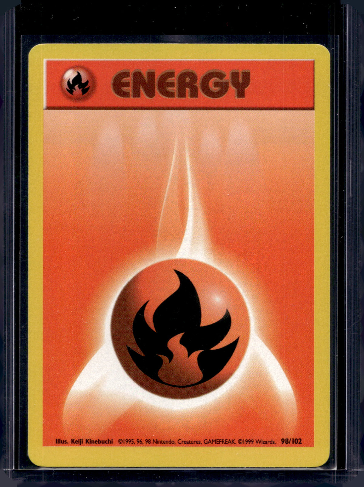 Fire Energy (Base Set - Unlimited) 98/102 Raw
