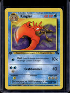 Kingler (Fossil - 1St Edition) 38/62 Raw