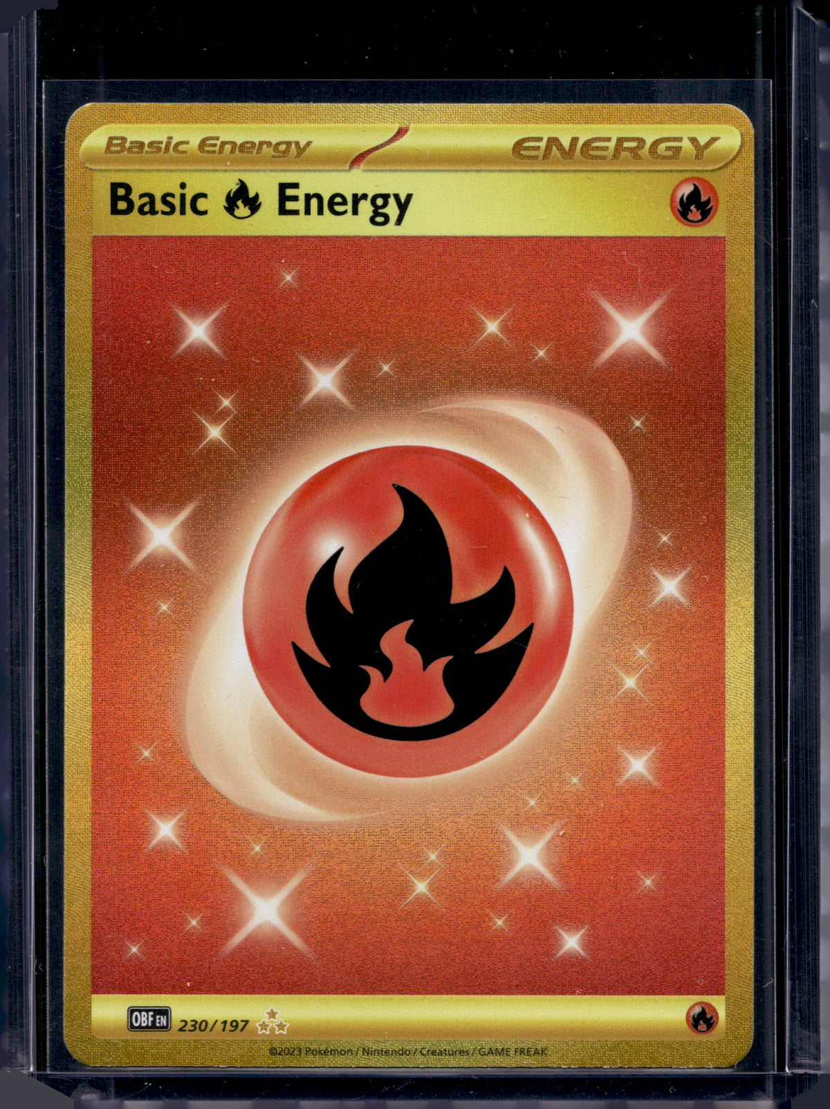 Basic Fire Energy 230/197 Raw