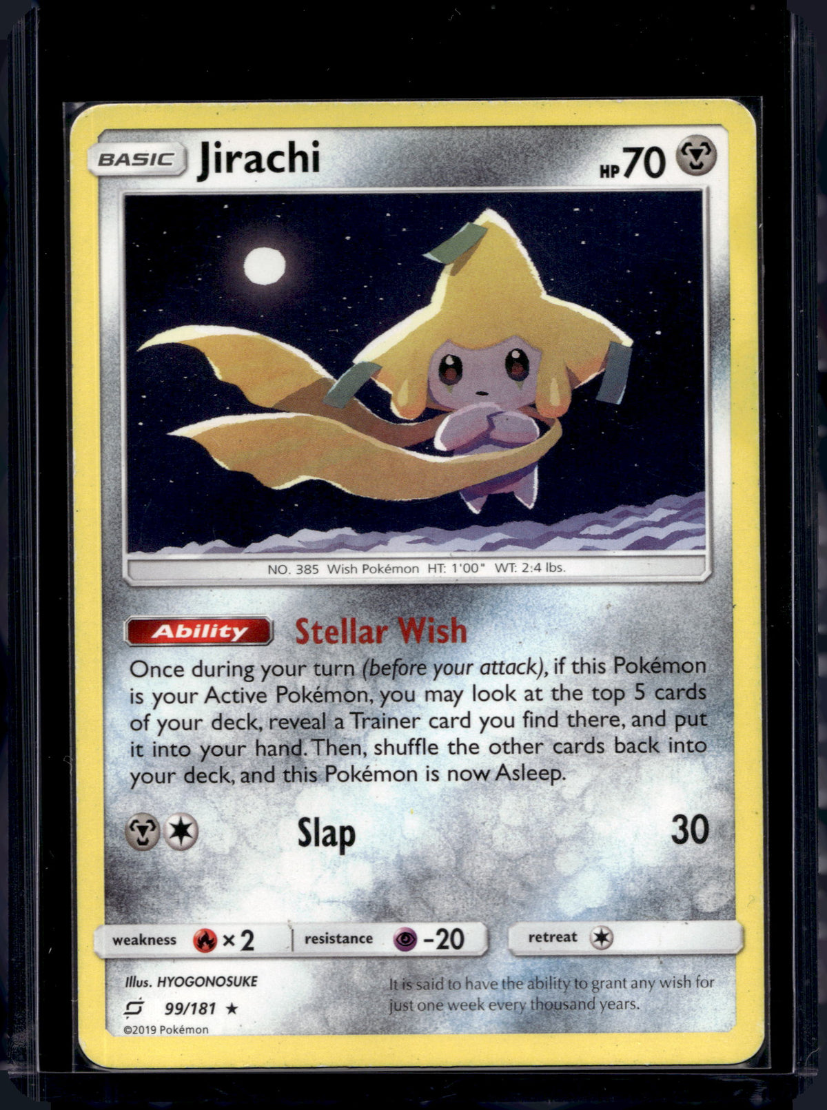 Jirachi 99/181 Raw