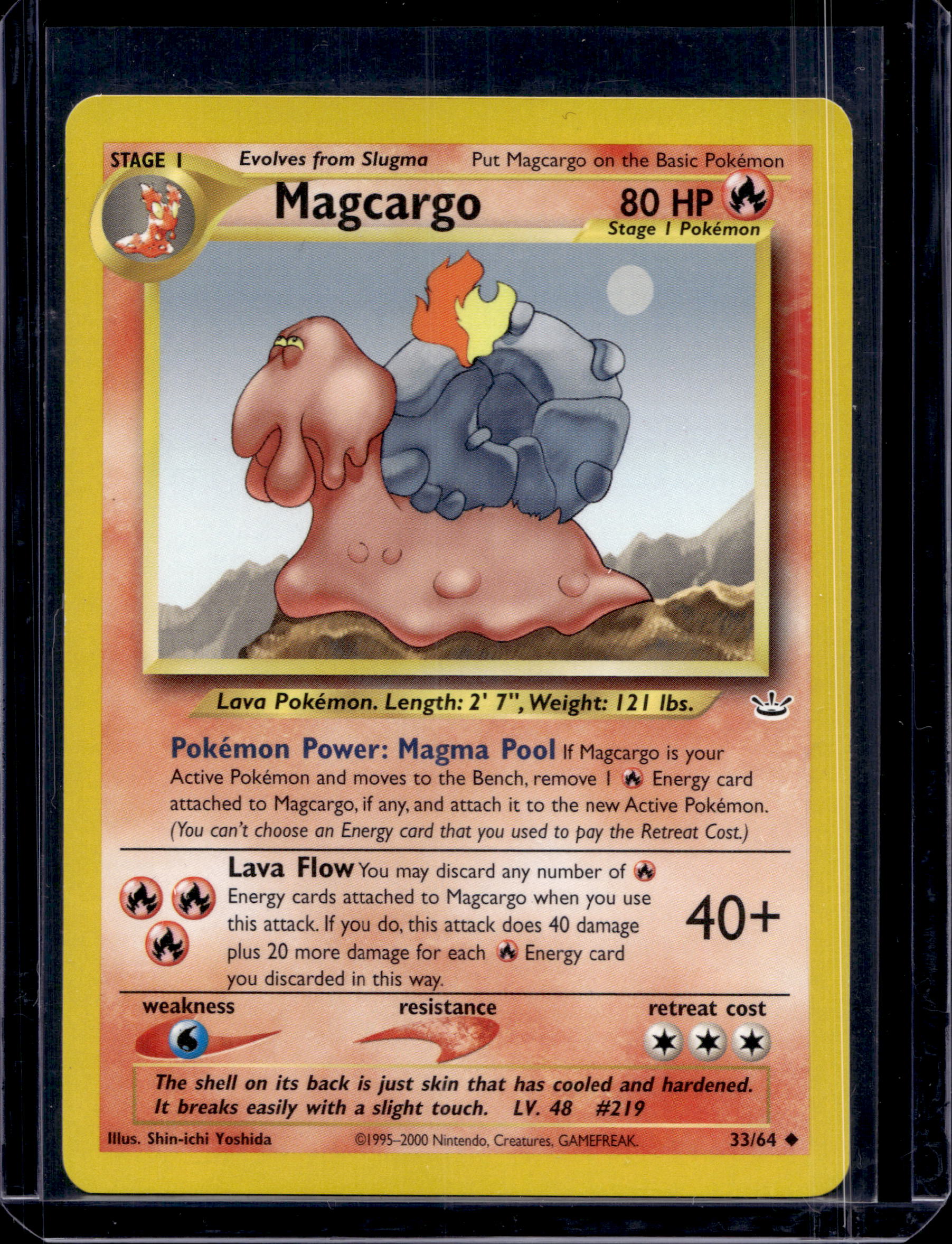 Magcargo 33/64 Raw