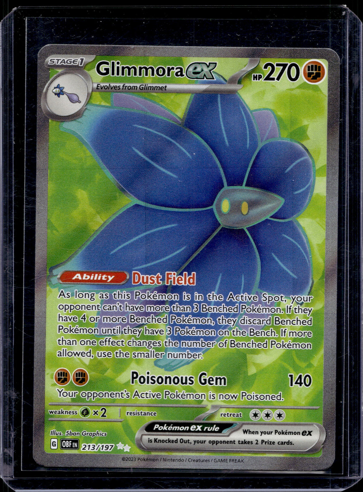 Glimmora ex 213/197 Raw