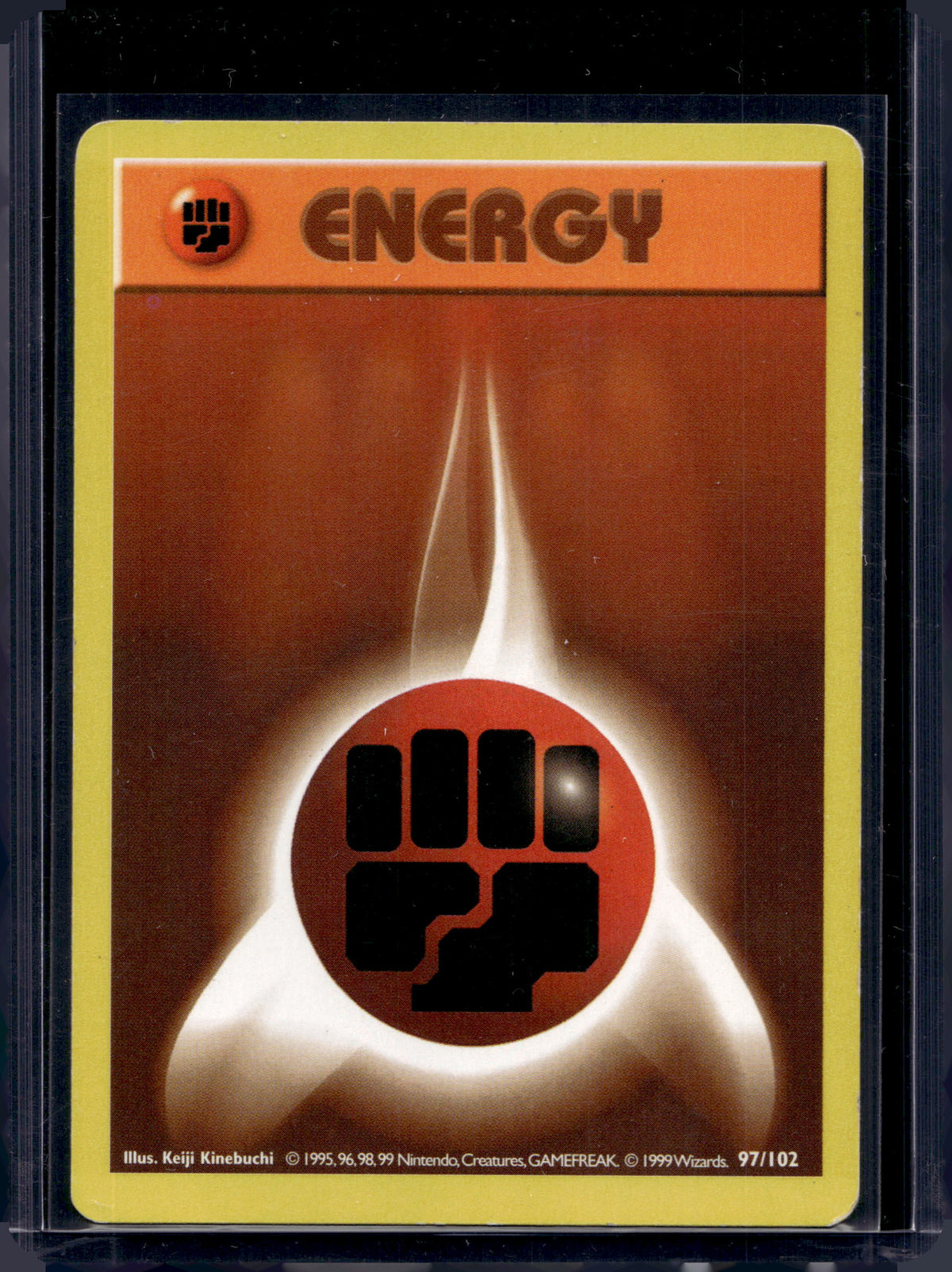 Fighting Energy (Base Set - Unlimited) 97/102 Raw