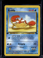 Krabby (Fossil - 1St Edition) 51/62 Raw