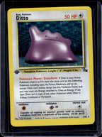 Ditto (Fossil - 1st Edition Holofoil) 3/62 Raw