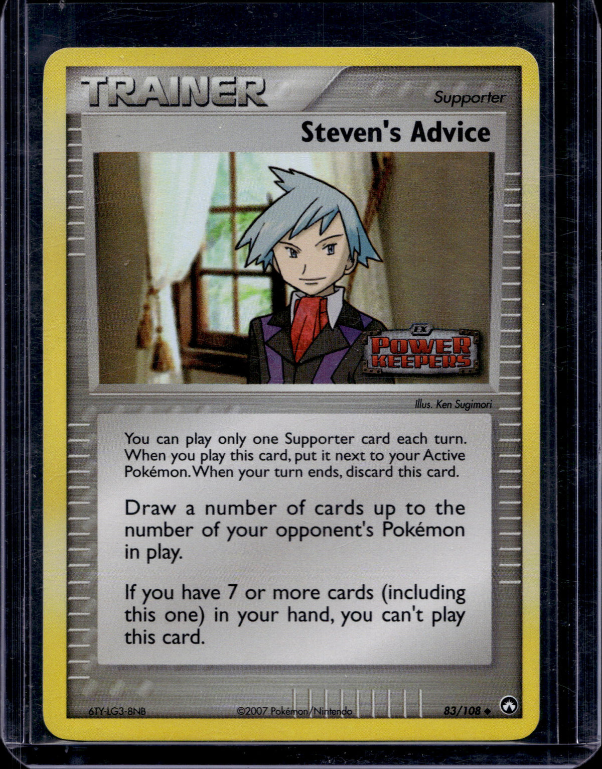 Steven's Advice - Reverse Holofoil - 83/108 Raw