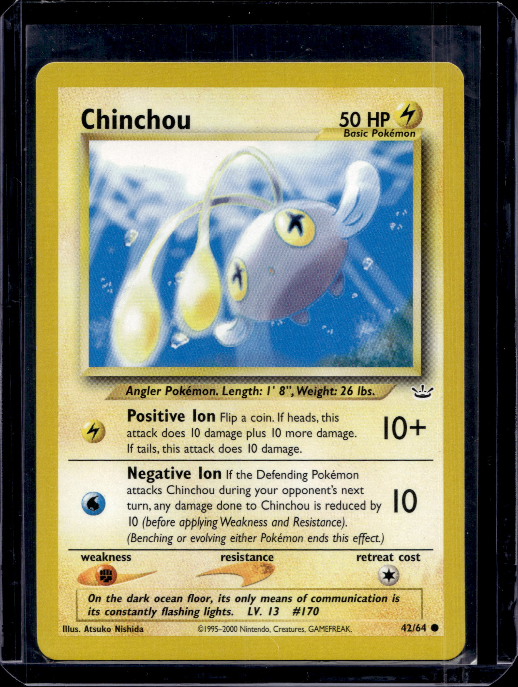 Chinchou 42/64 Raw