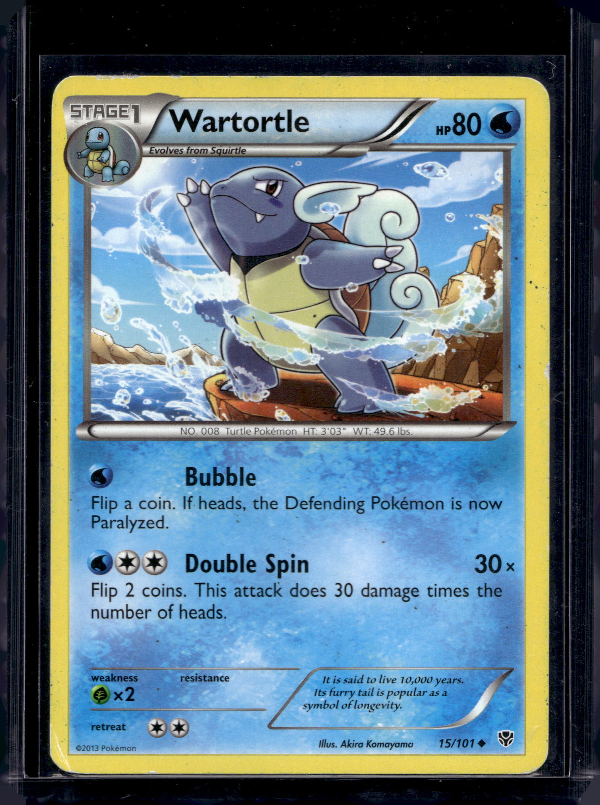 Wartortle 15/101 Raw