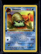 Omanyte (Fossil - 1St Edition) 52/62 Raw