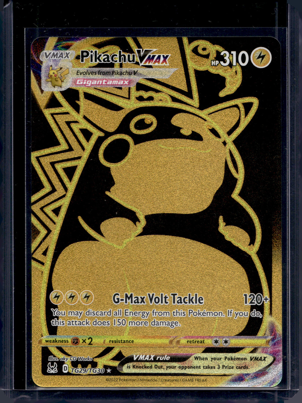 Pikachu VMAX (Secret) TG29/TG30 Raw