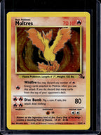 Moltres (Fossil - Holofoil) 12/62 Raw