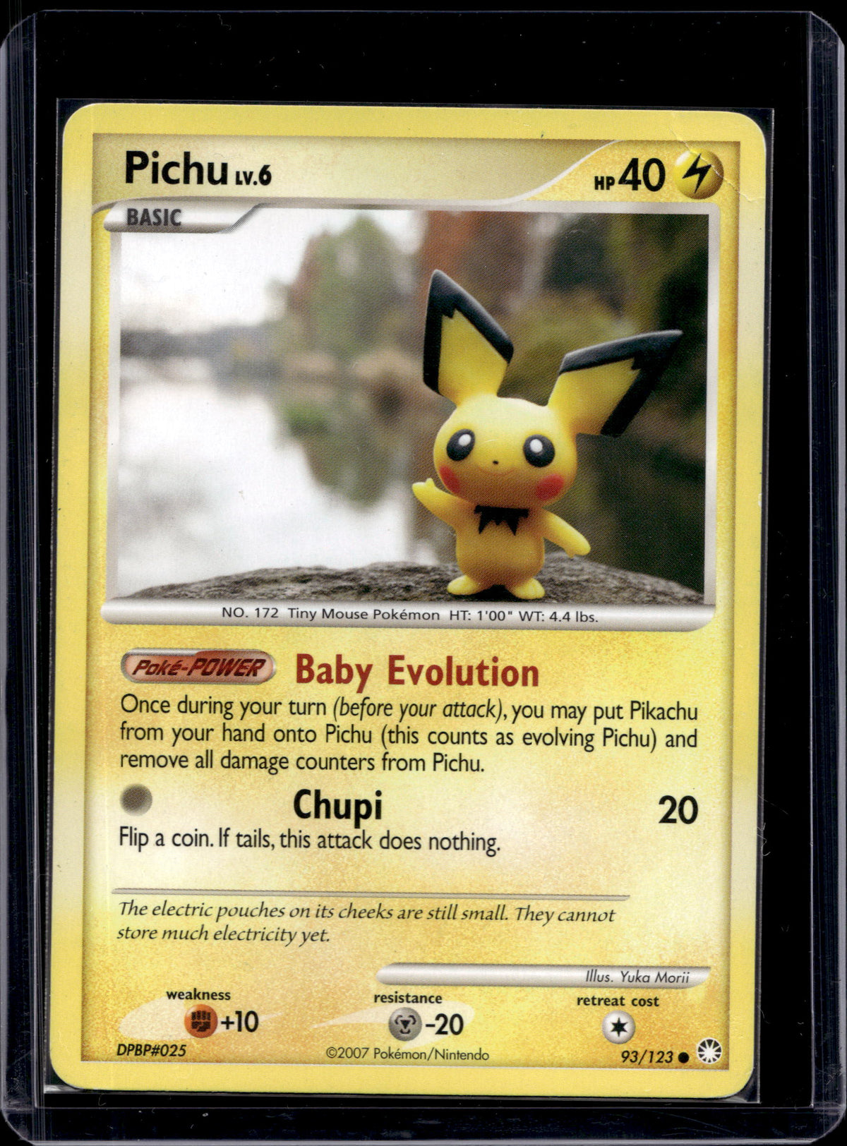 Pichu 93/123 Raw