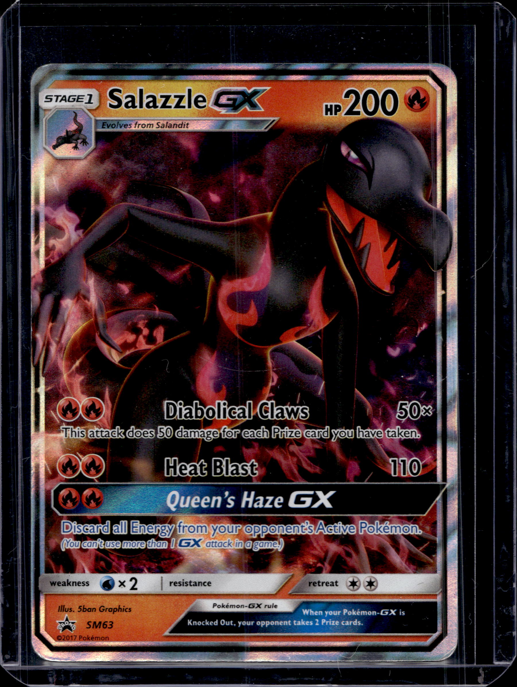 Salazzle GX SM63 Raw